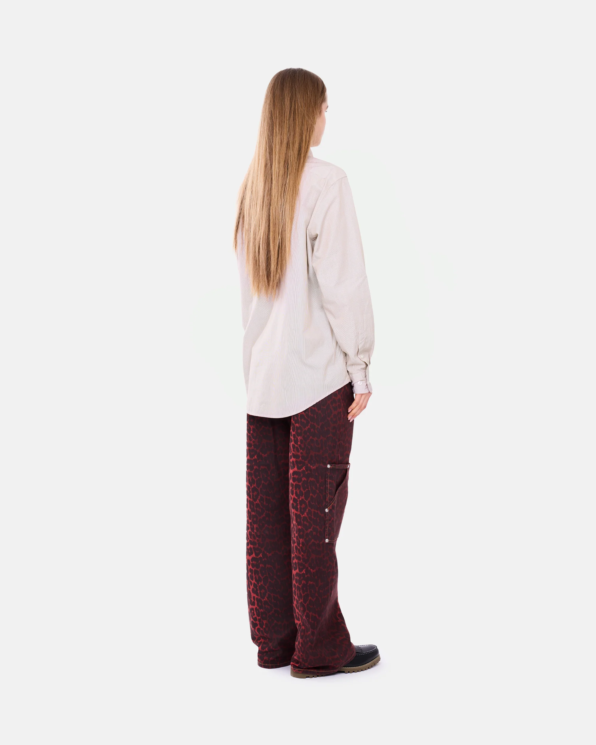 Lace Overprinted Poplin Shirt - Image 5