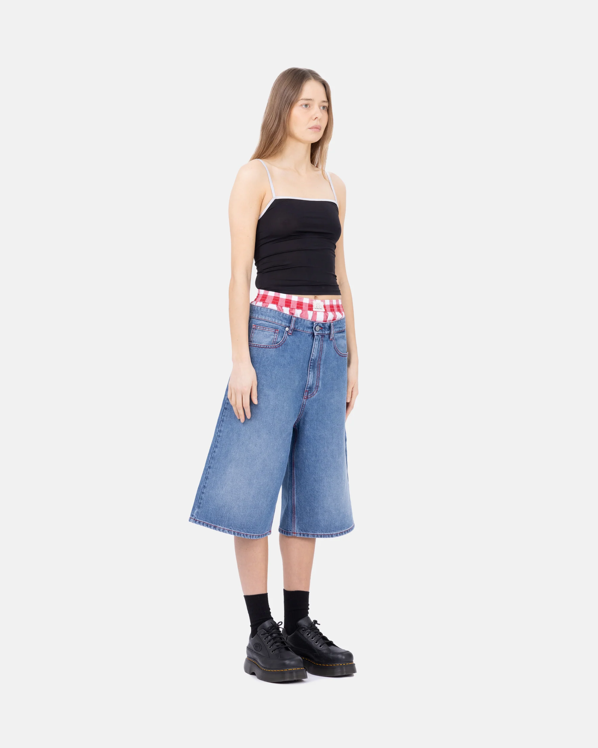 Denim Indiana Skate Shorts - Image 4