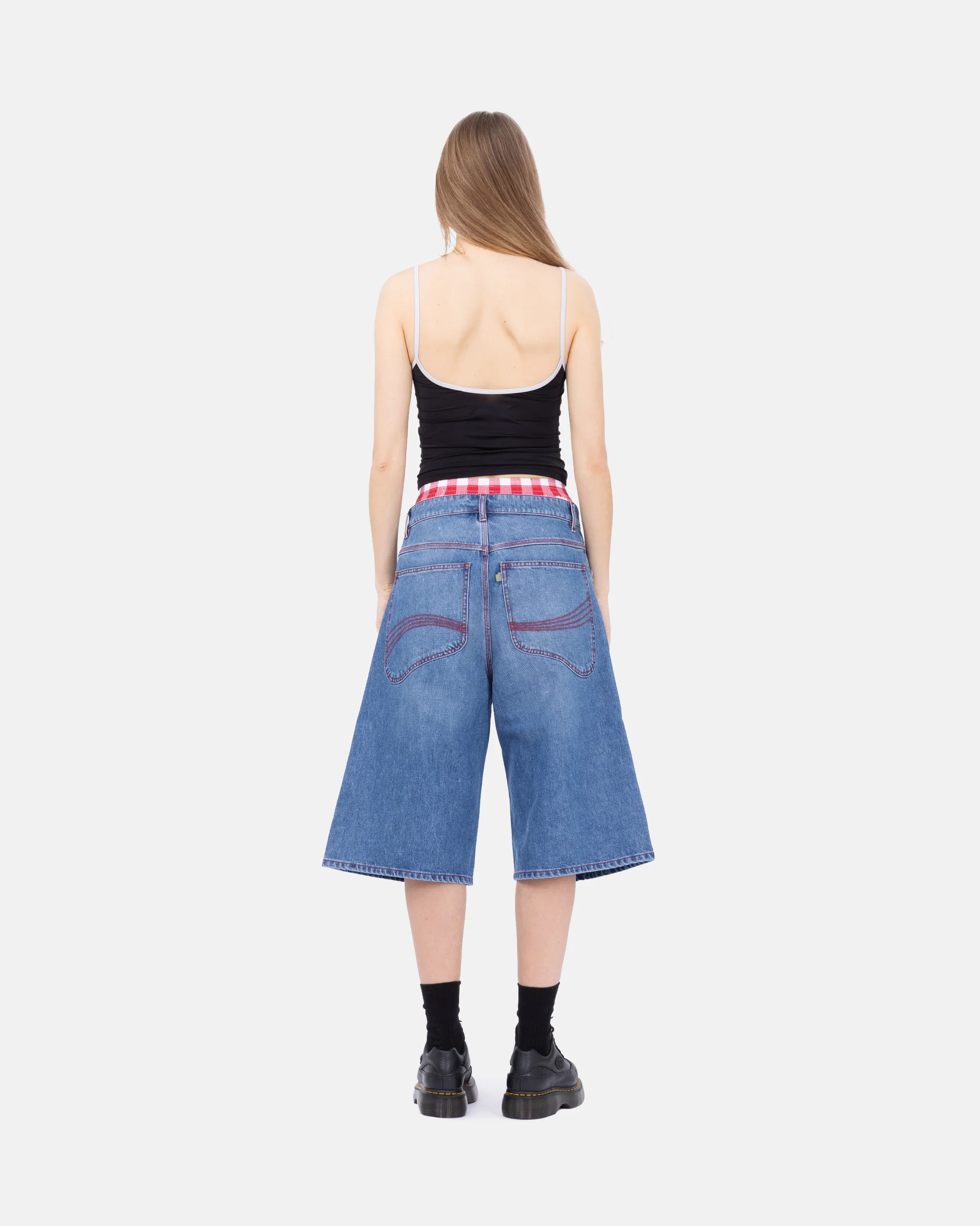 Denim Indiana Skate Shorts - Image 5