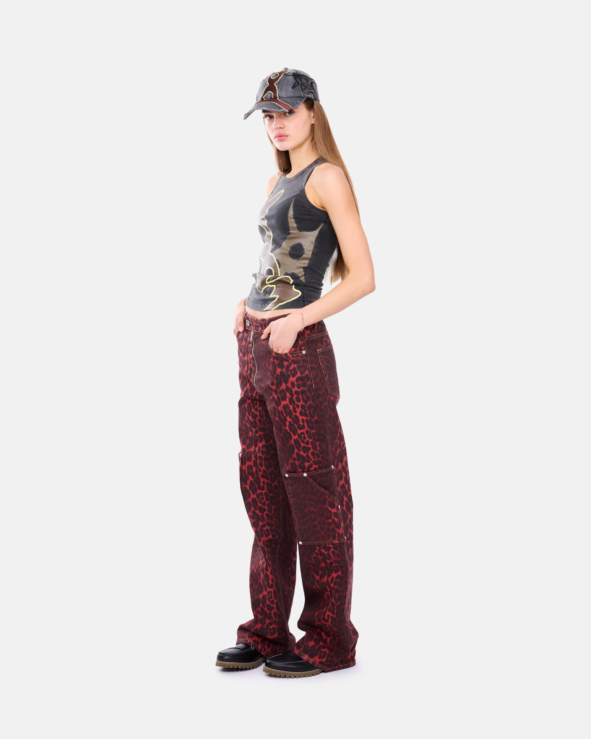 Foil Denim Andi Cargo Jeans - Image 4
