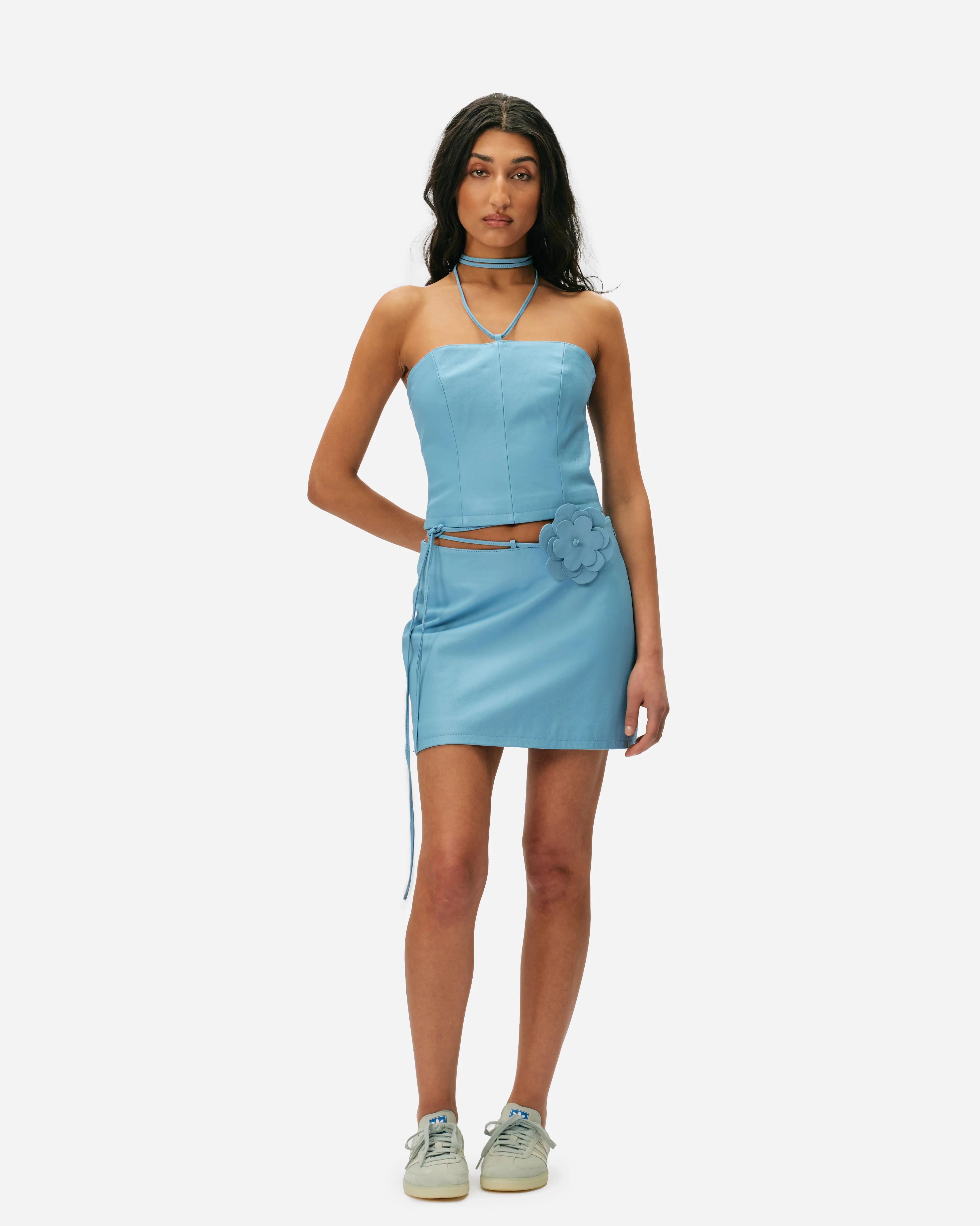 Kicky Leather Top - Image 5
