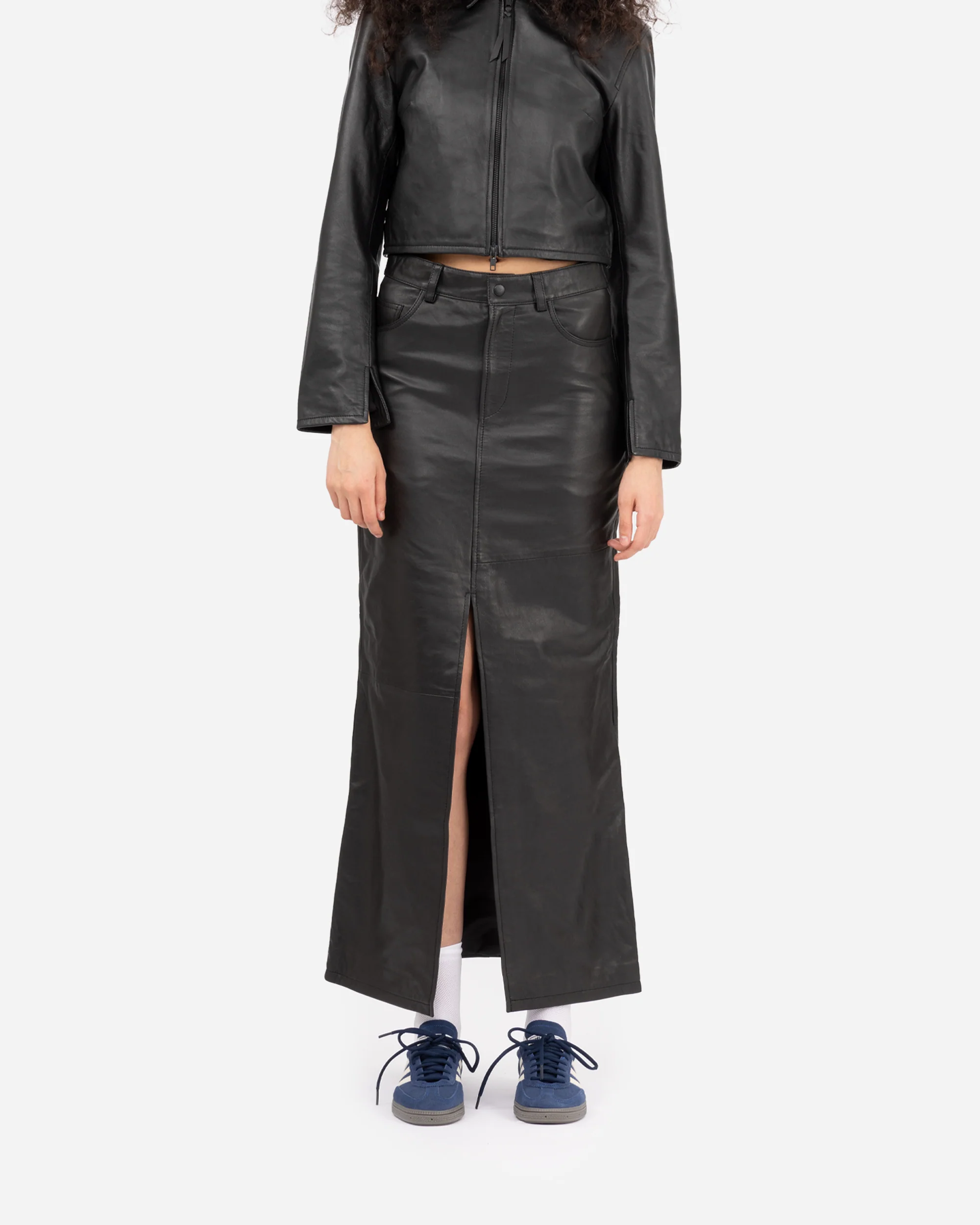 Roadie Leather Skirt - Image 2