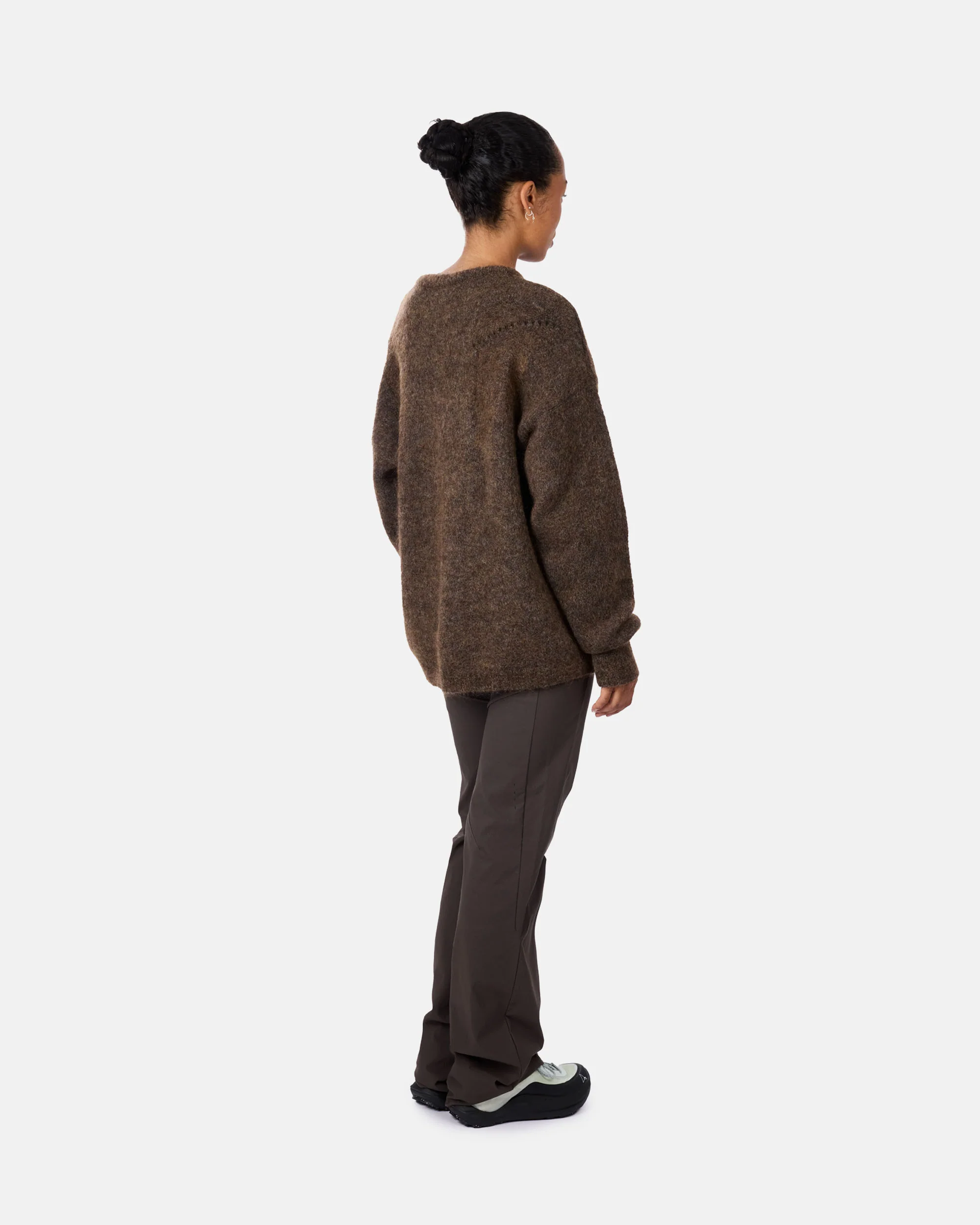 Dropstitch Mohair Knit Crewneck - Image 4